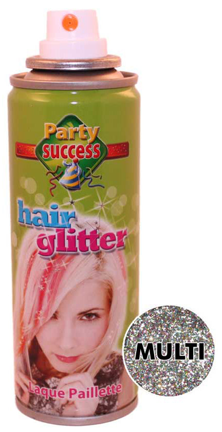 Glitzer-Multicolor Effekt Haarspray - 1