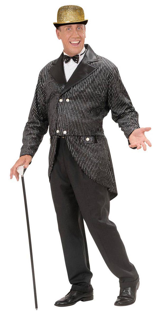 Melonen-Filzhut goldfarben mit Lurex - 2