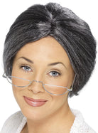 Großmutter Dutt Perücke für Damen - 1