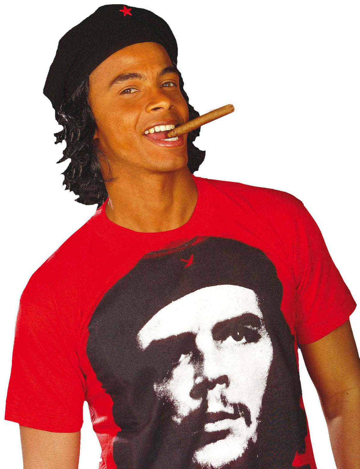 Guevara Mütze mit Haaren - 1