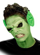 Haarreif mit Elfenohren in grün - 2