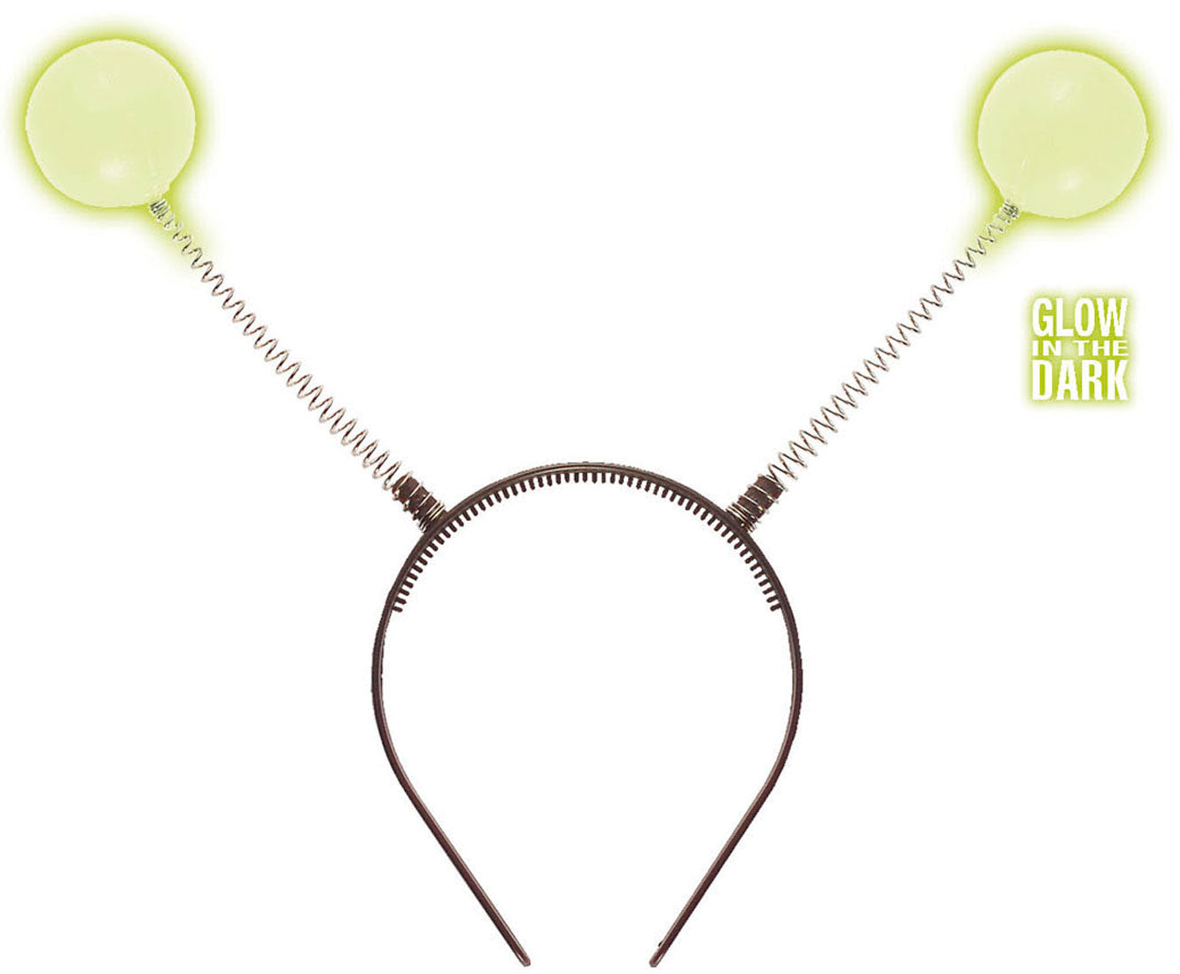 Haarreif mit neongrünen Antennen - 1