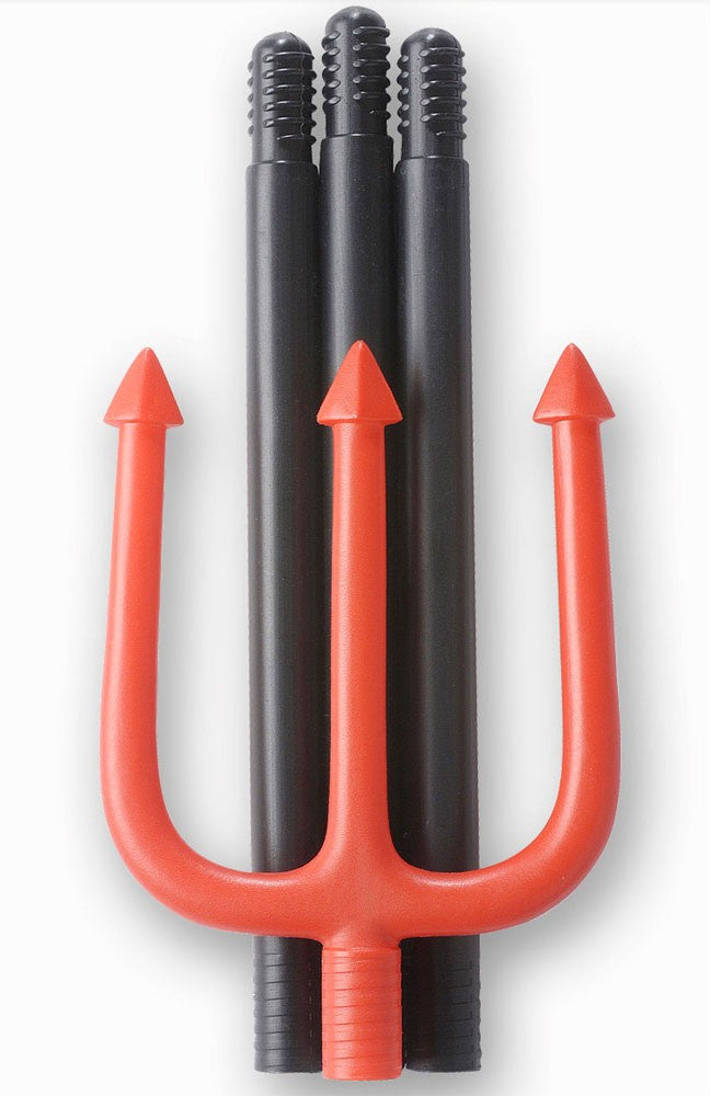 Halloween Teufels Dreizack Zerteilbar 3