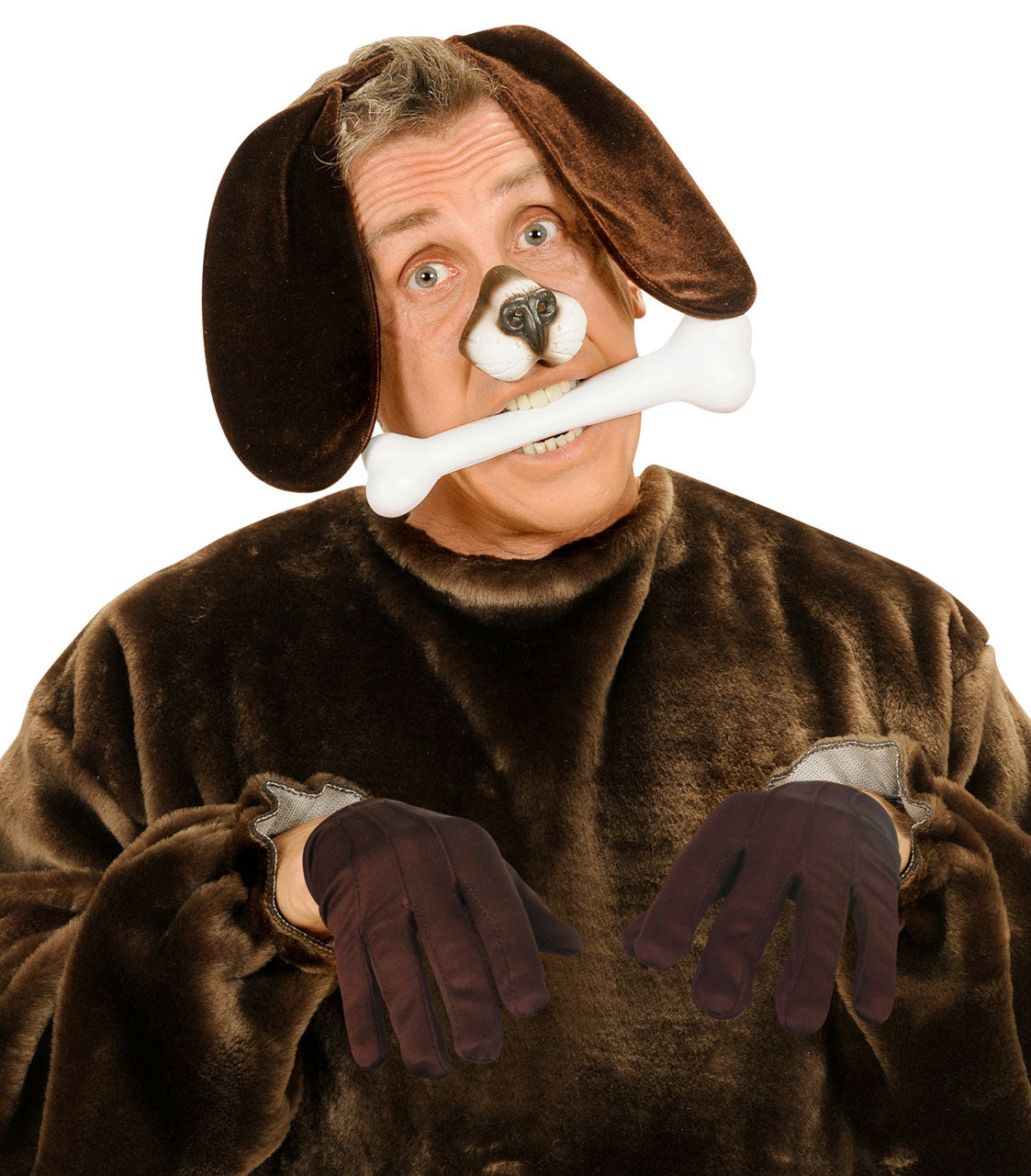 Handschuhe in Braun - 3