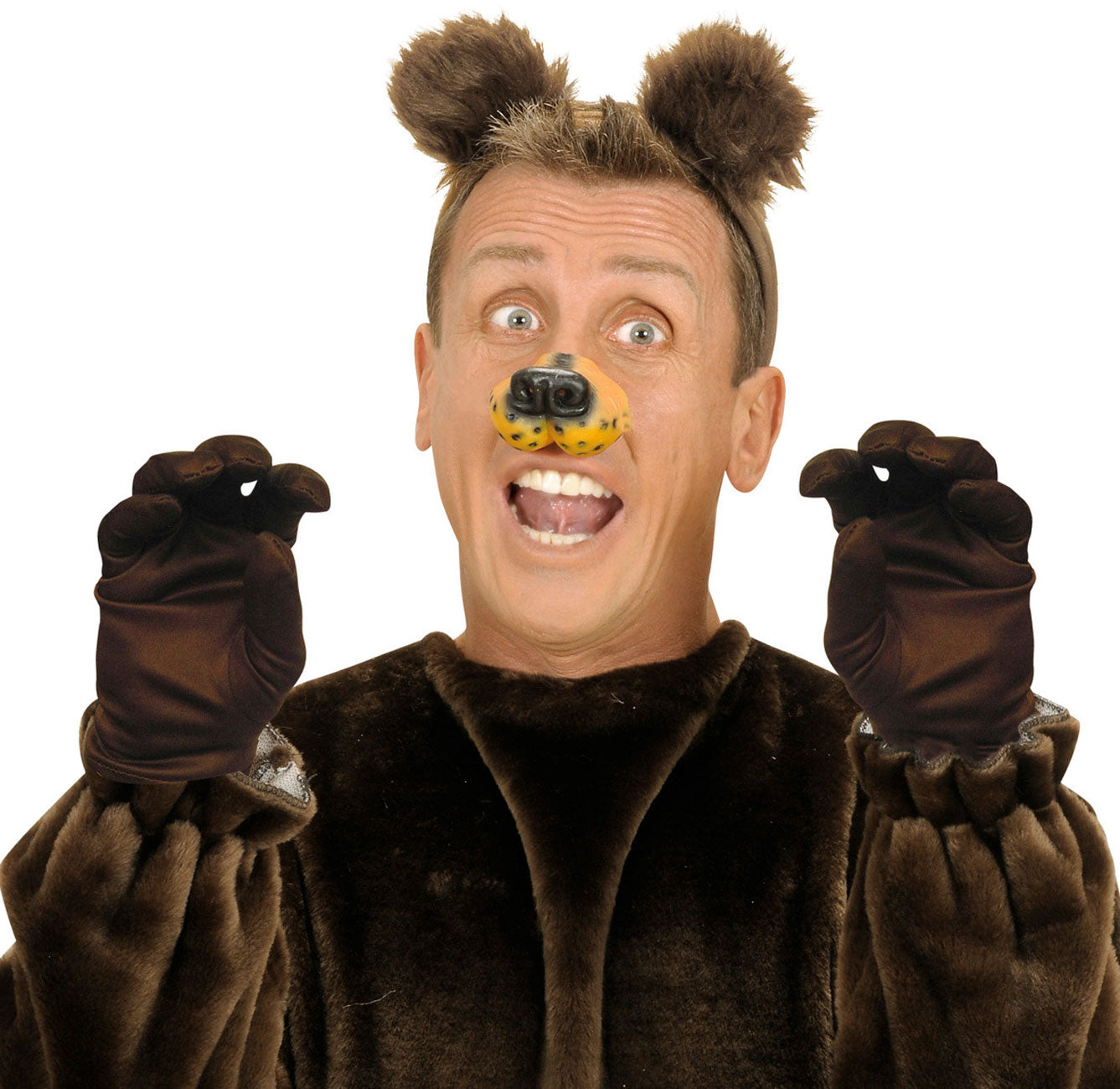 Handschuhe in Braun - 2