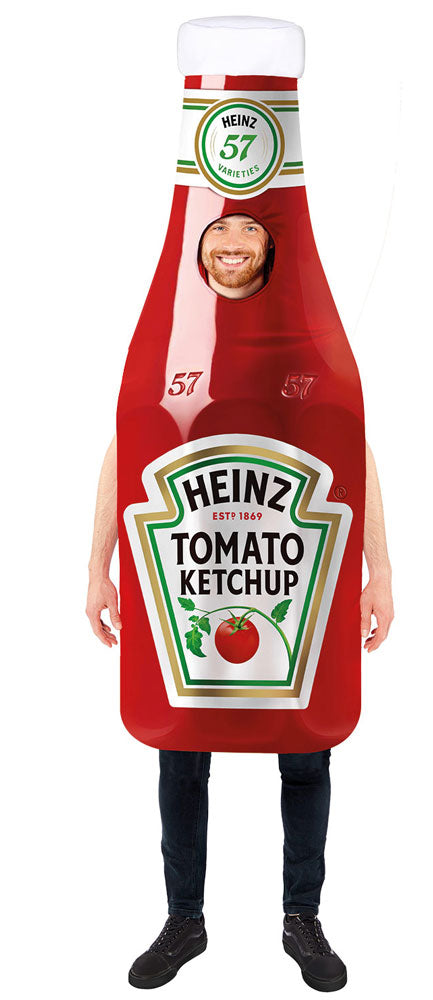 Heinz Ketchup Flasche Kostüm unsiex - 1