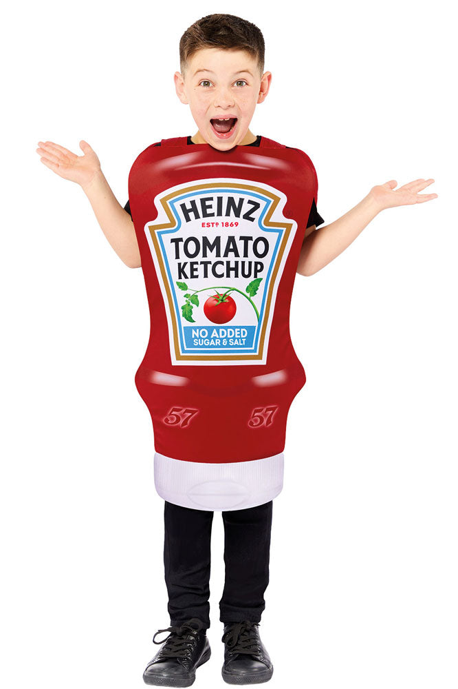 Heinz Ketchup Flasche Kinderkostüm - 1