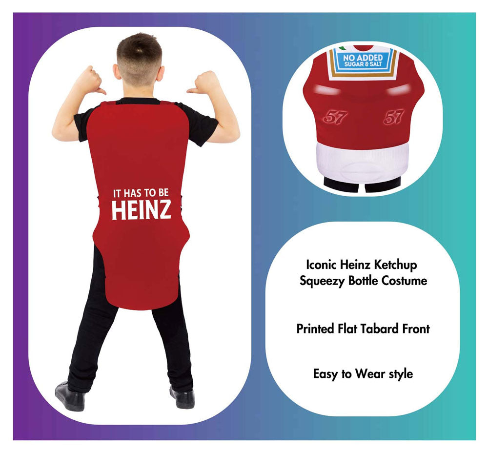 Heinz Ketchup Flasche Kinderkostüm - 4