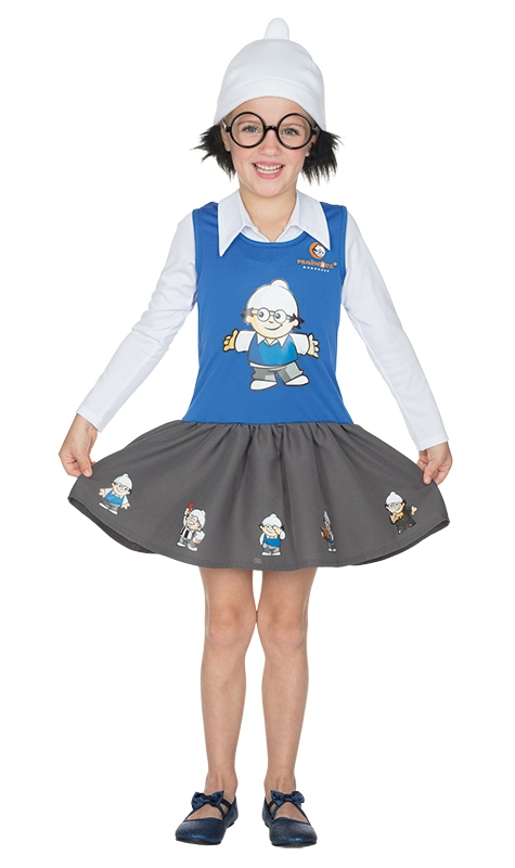 Mainzelmännchen Det Kleid für Kinder - 1