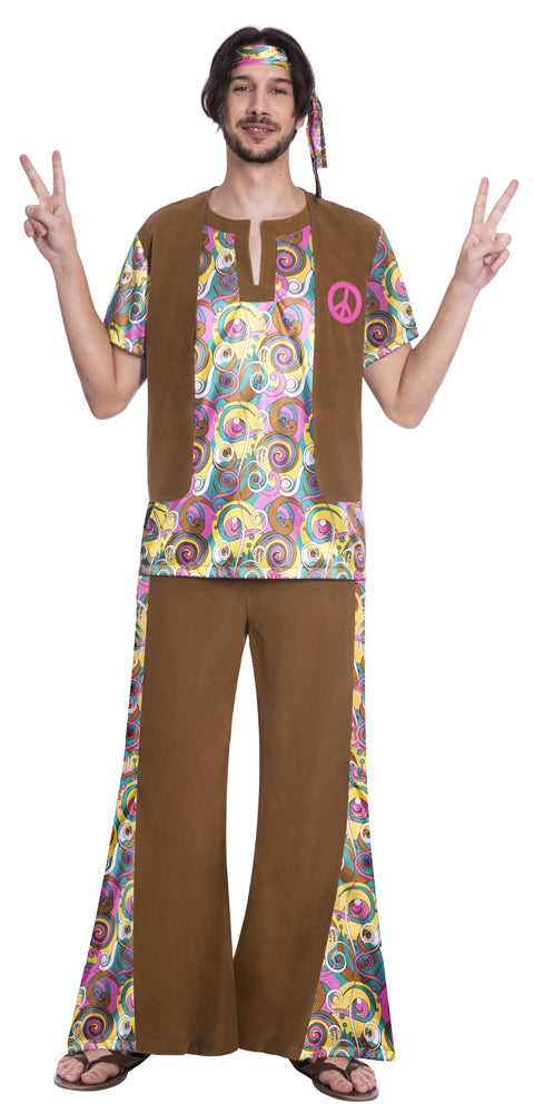 Hippie Guy Louis Herrenkostüm - 3