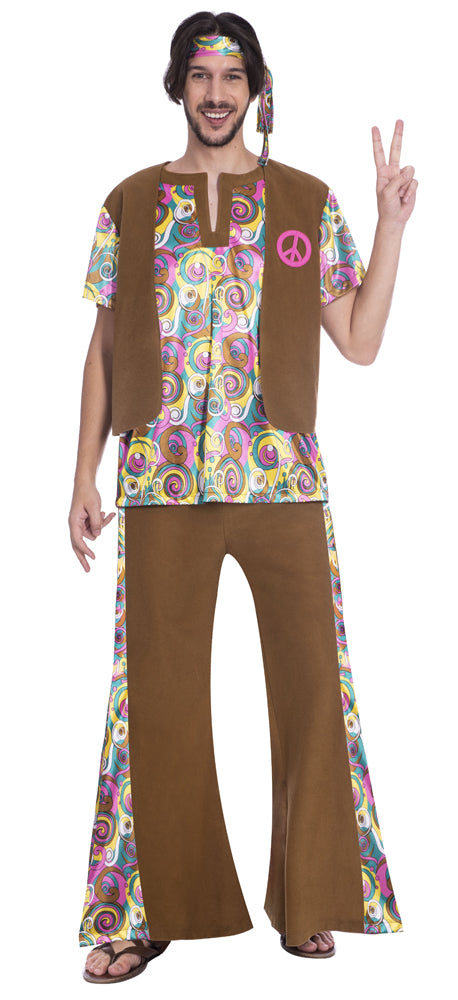 Hippie Guy Louis Herrenkostüm - 4