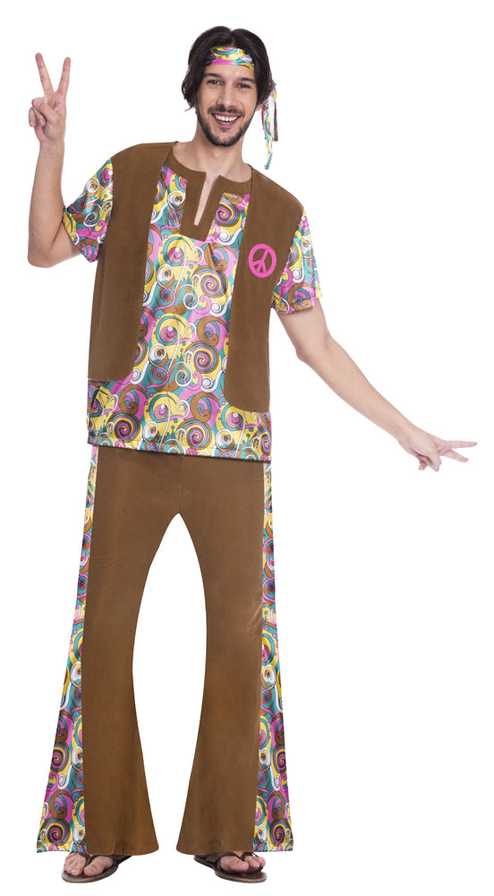 Hippie Guy Louis Herrenkostüm - 2