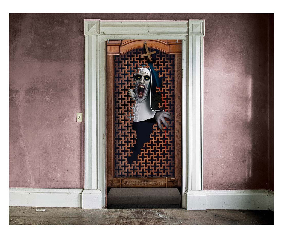 Horror Nonne Türdeko 80 x 180cm 1