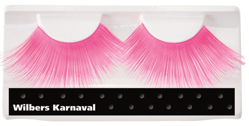 Jumbo Wimpern neon-pink - 1