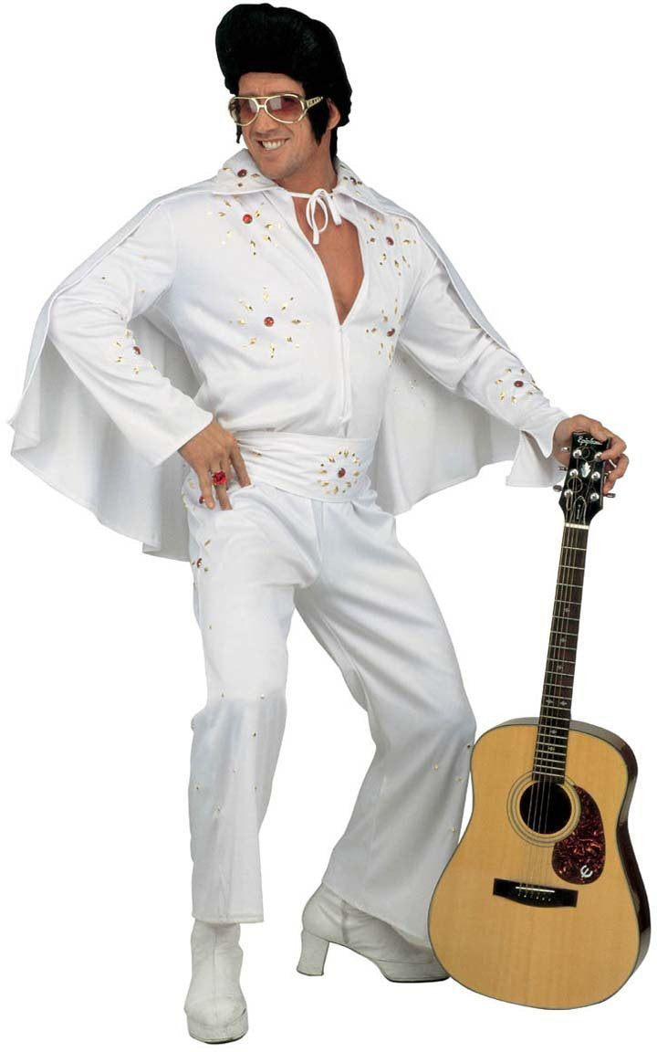 King of Rock \'n\' Roll Kostüm weiß - 1