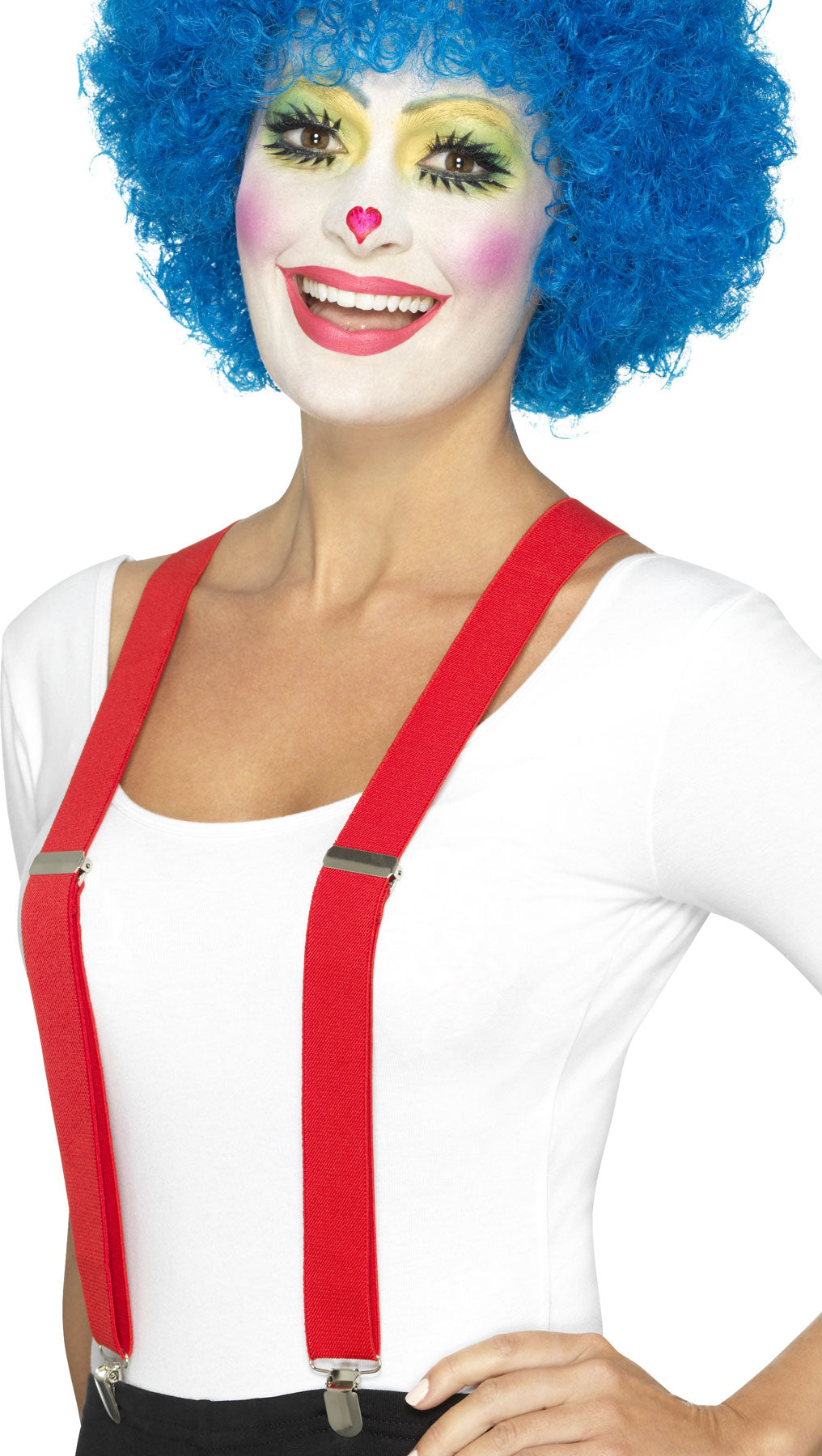 Klassische Hosenträger rot - 2