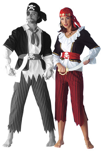 Klassische Piratenbraut Piraten Kostüm - 1