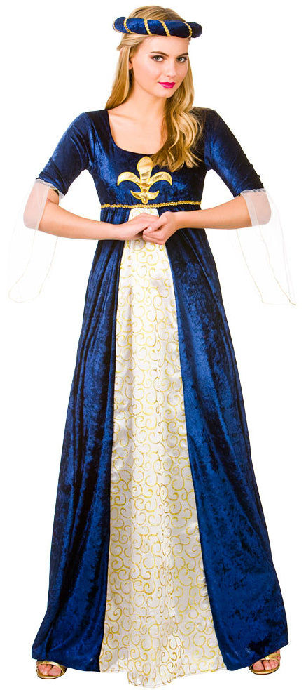 Königstochter Jungfer Mittelalter Kostüm - 1