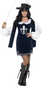 Lady Arina Musketier Kostüm für Damen - 1