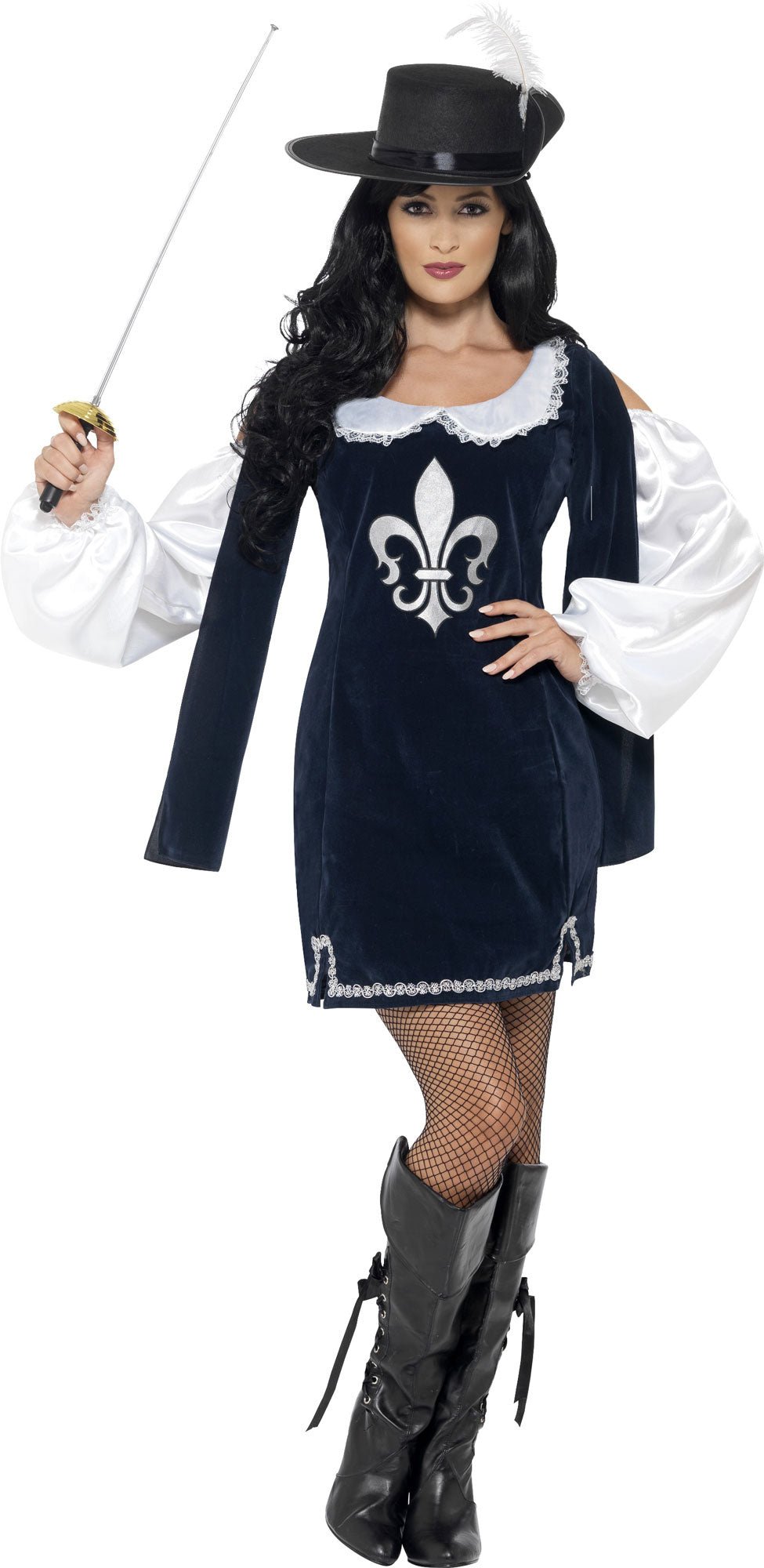 Lady Arina Musketier Kostüm für Damen - 1