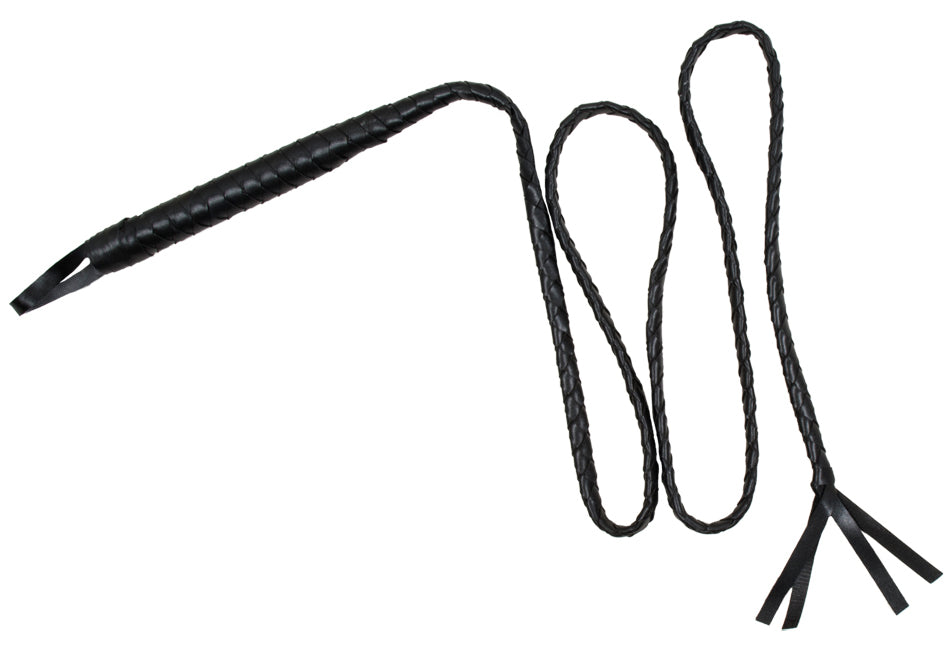 Lederpeitsche Deluxe 180cm - 1