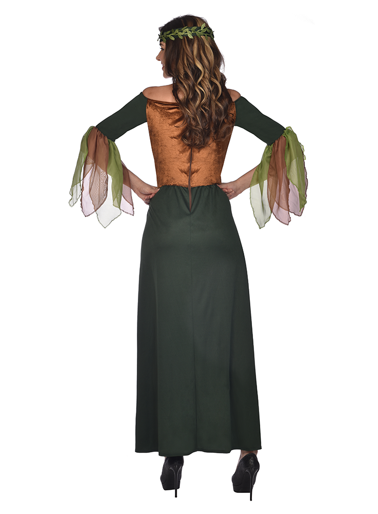 Luana Elfe des Waldes Damenkostüm - 5
