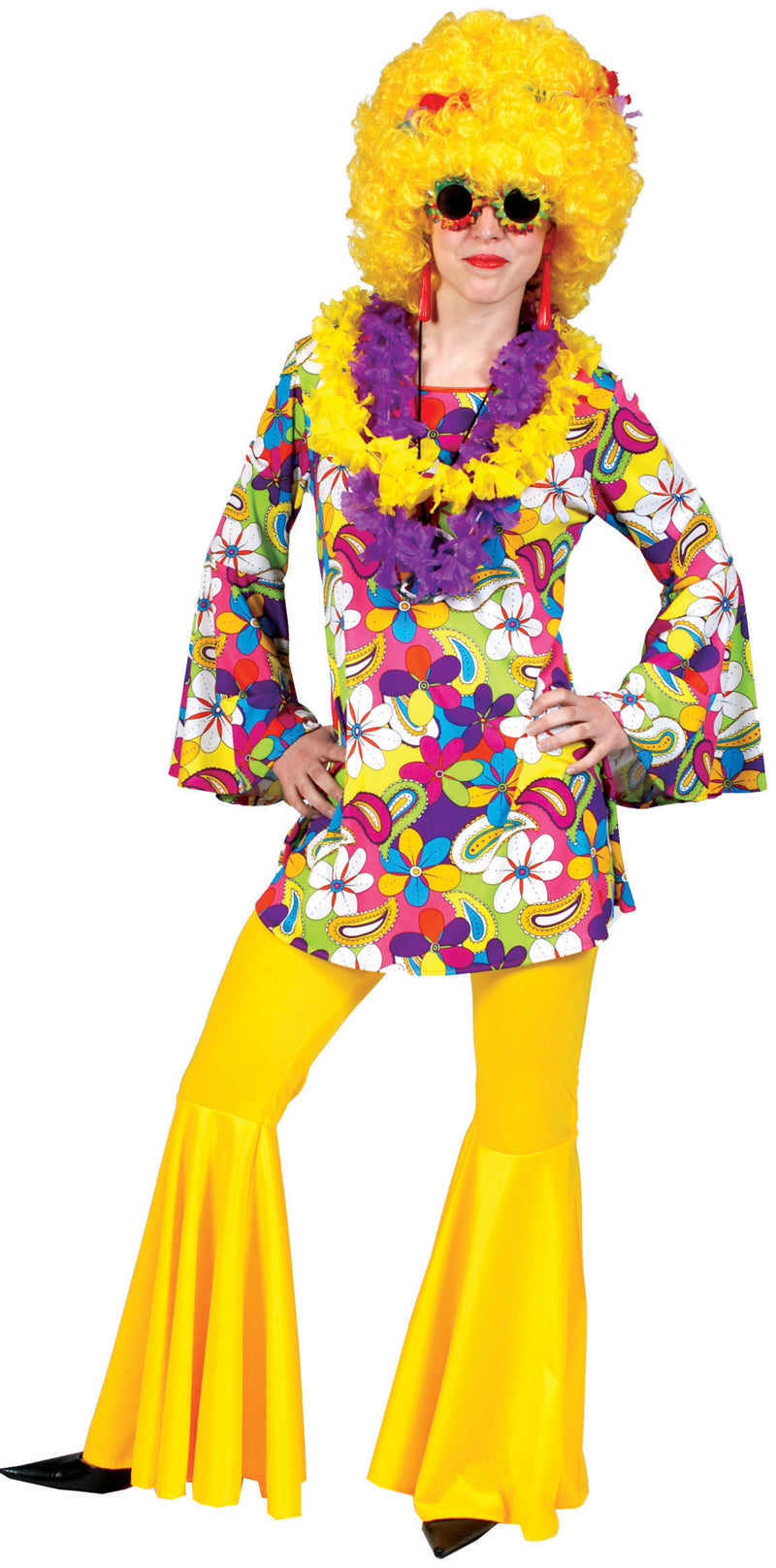 Lucy Flower Power Kleid - 1