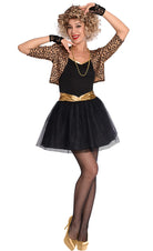 80er Jahre Mega Pop Star Damenkostüm - 2