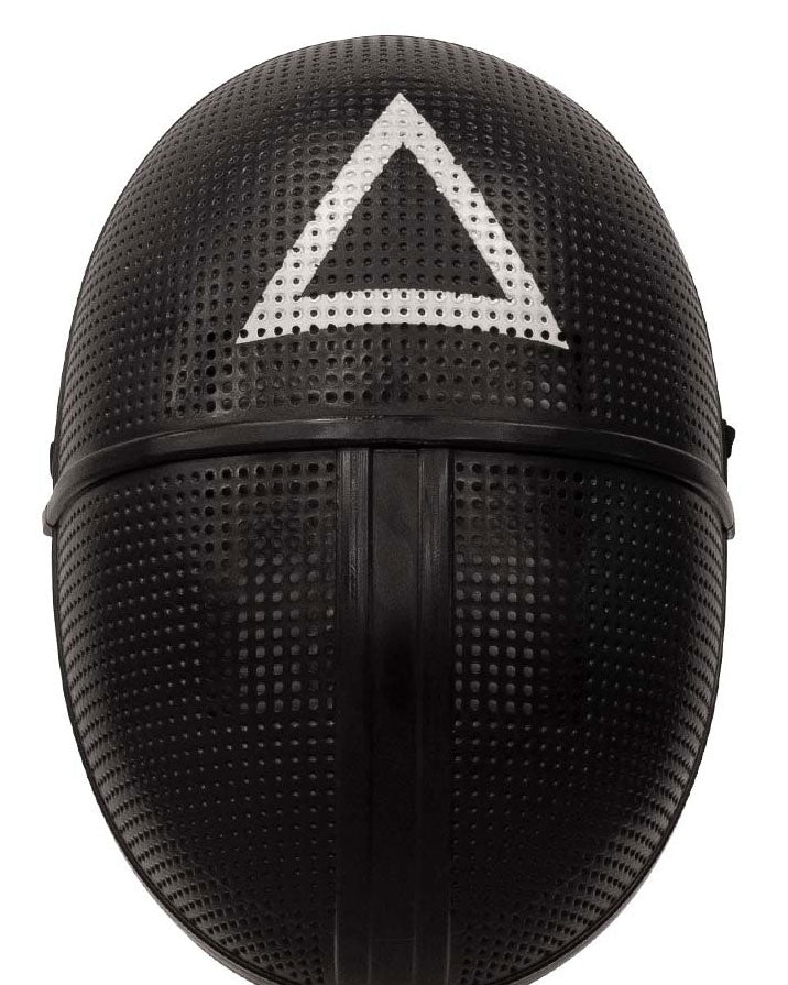 Killer Spiel Maske mit Dreieck - 1