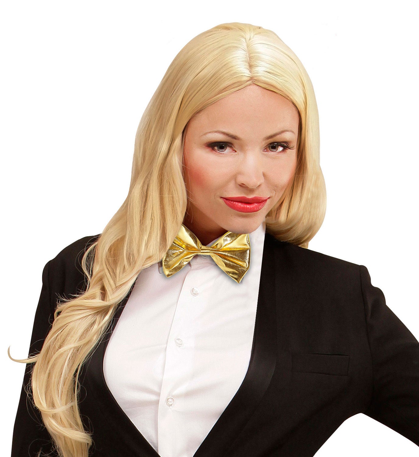 Metallic Fliege gold - 2