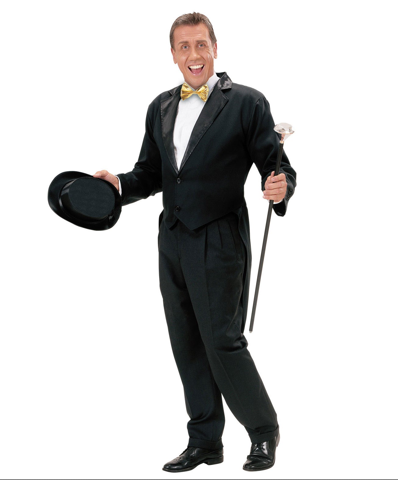 Metallic Fliege gold - 4