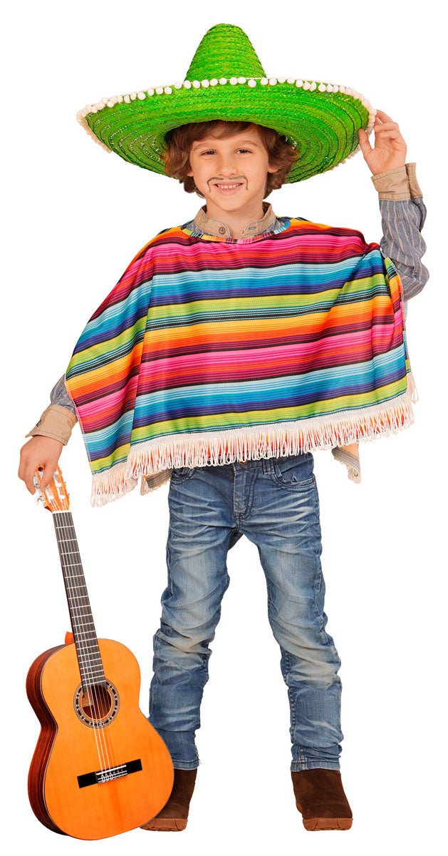 Mexikanischer Poncho für Jungen - 1