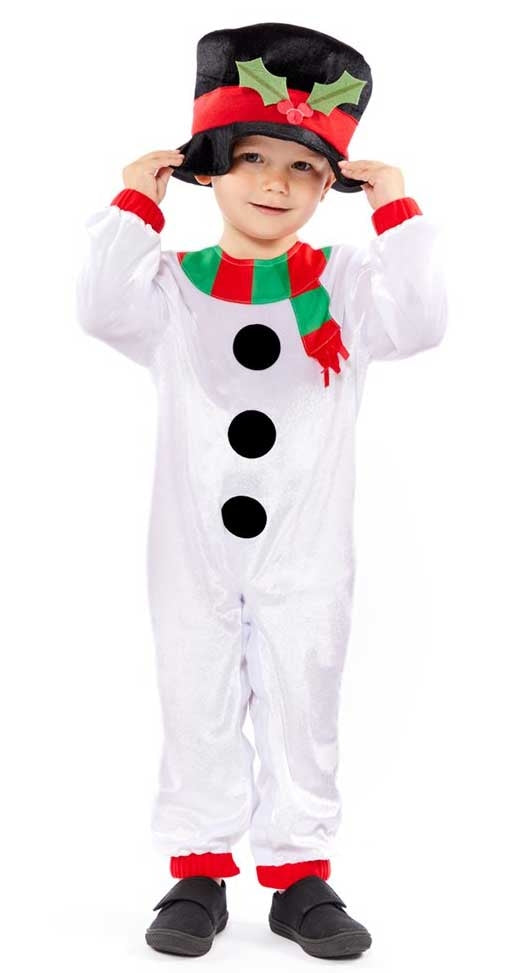 Mini Snowman Schneemann Kinderkostüm - 1