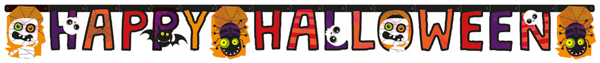 Monster Parade Halloween Girlande 1,8m 1