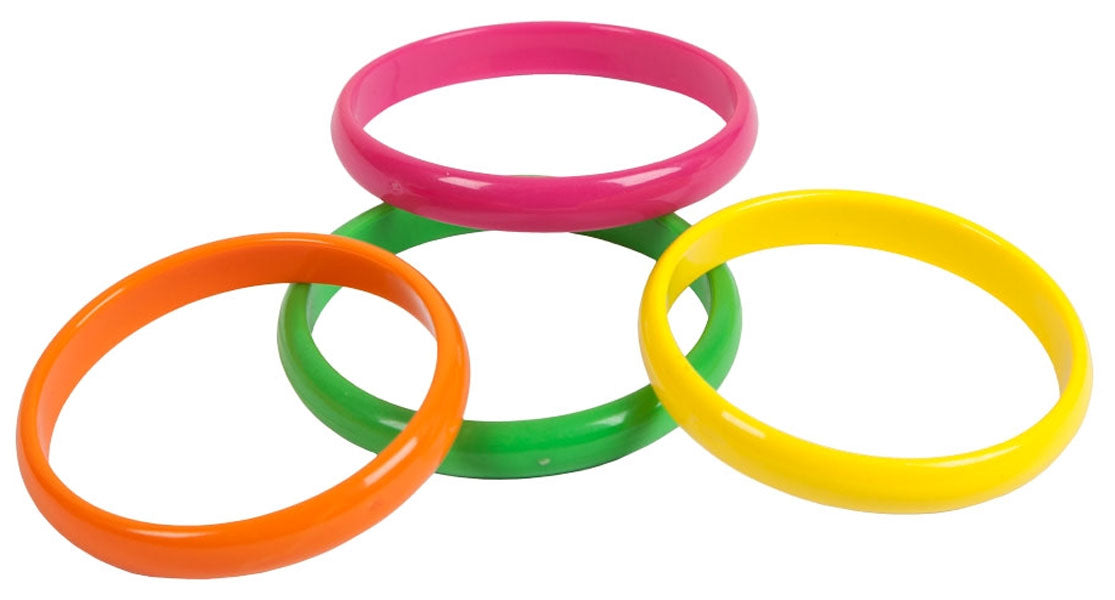 Neon Armreifen Set 4-teilig - 1