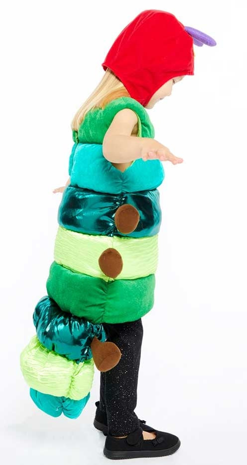 Kleine Raupe Nimmersatt Kostüm Deluxe - 2