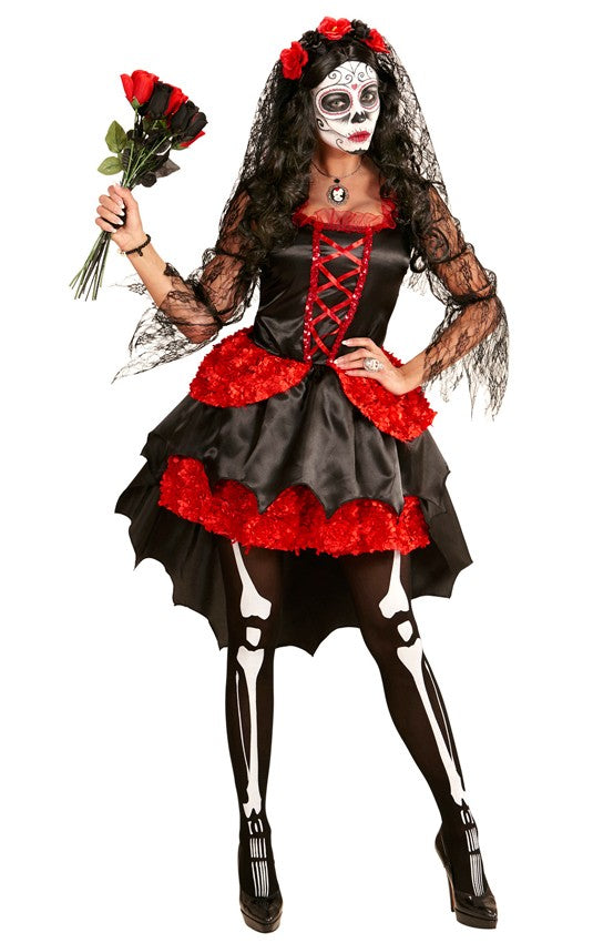 Novia Tag Der Toten Damenkostüm 1