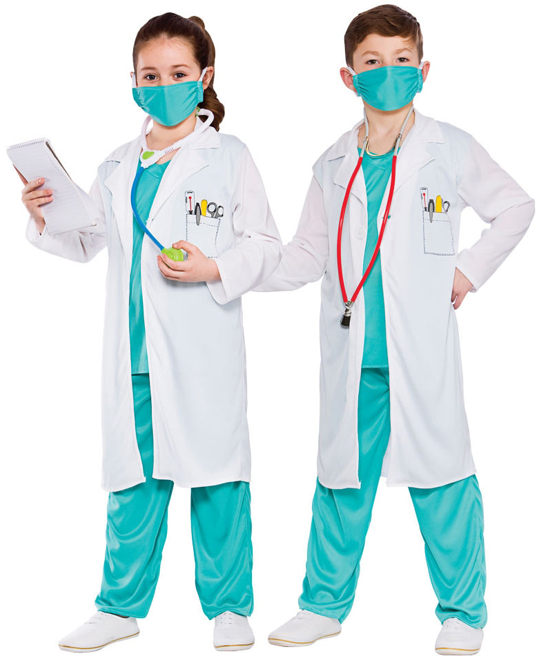 Oberarzt Krankenhaus Doktor Kinderkostüm - 1