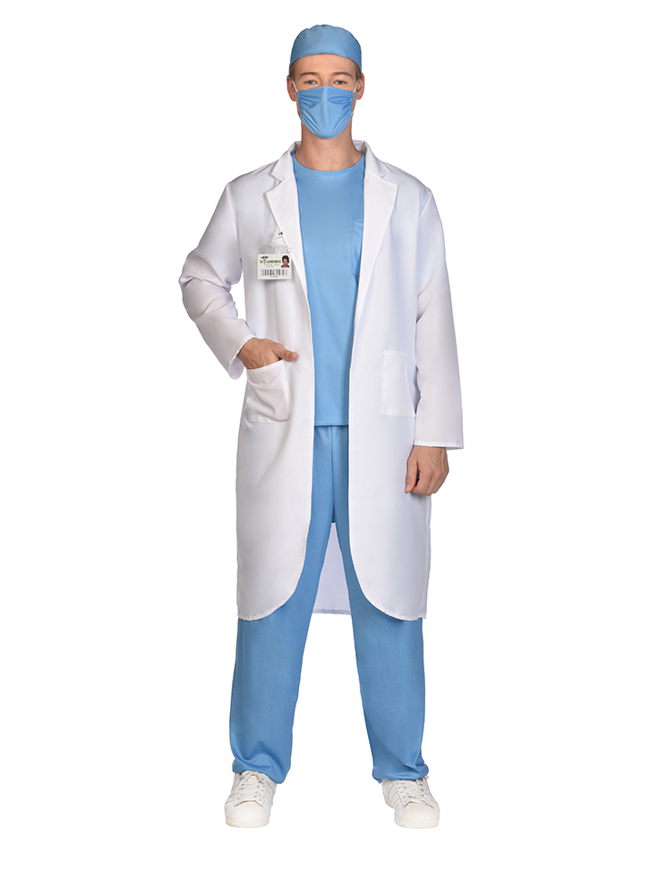 Oberarzt Kostüm für Herren - 1