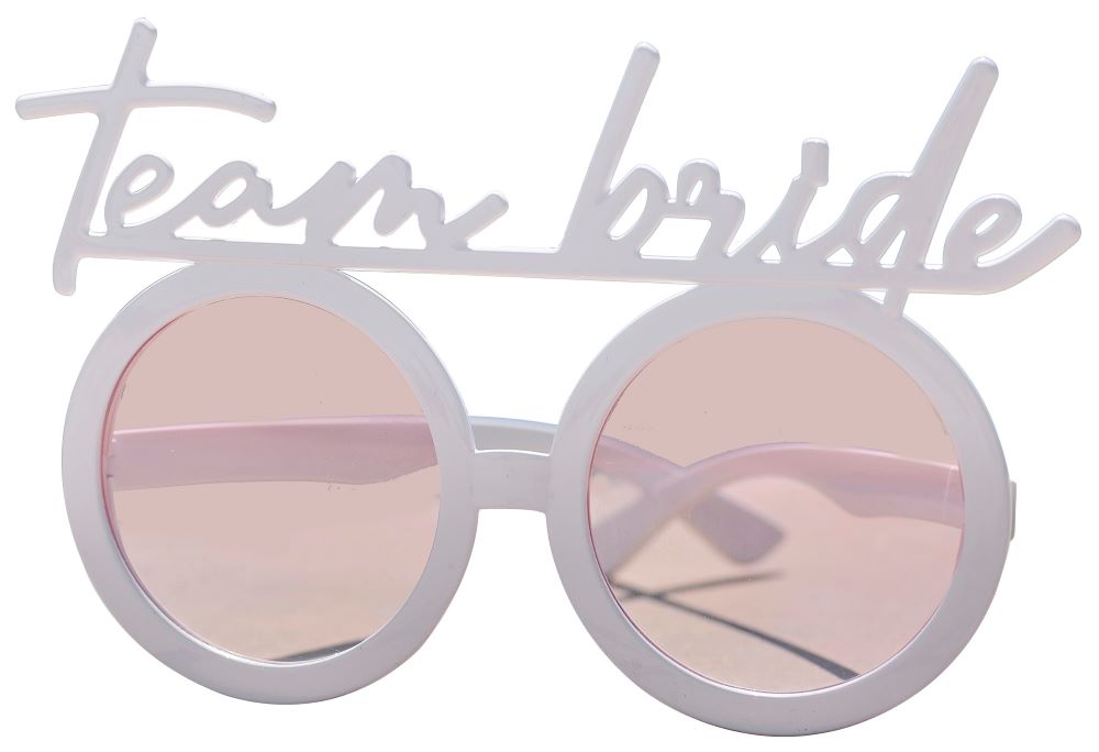 Partybrille Holiday Team Bride 2