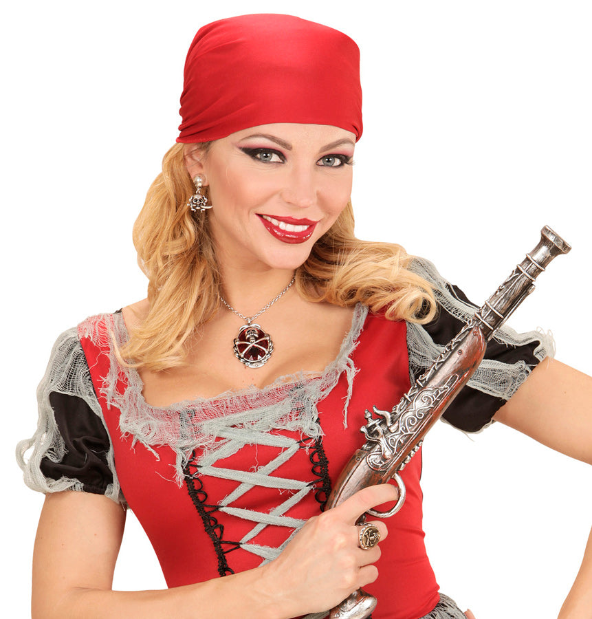 Piraten Totenkopf Ring gold-silber - 3