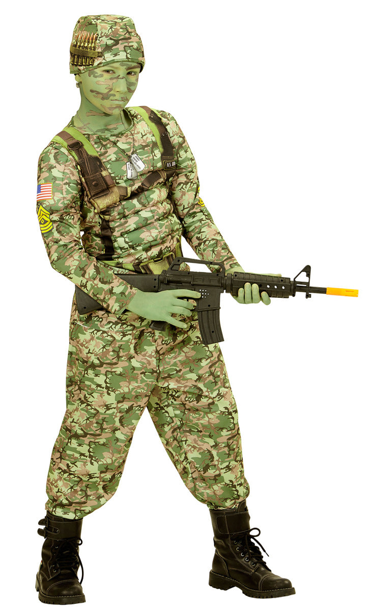 Power Army Soldat Kinderkostüm - 1