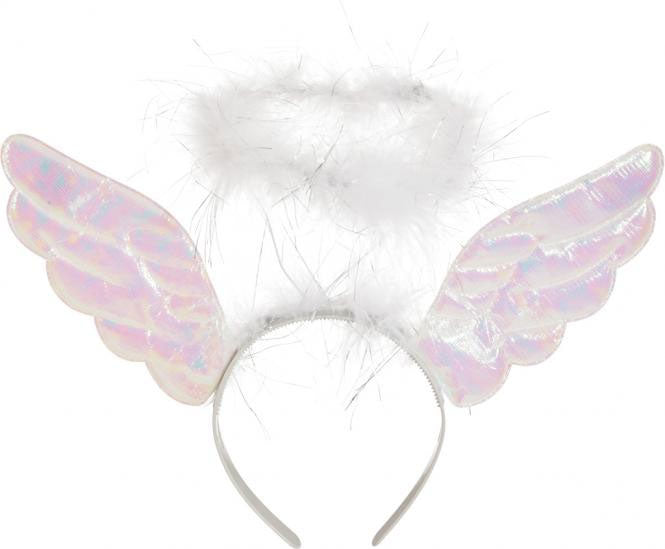 Beflügelter Heiligenschein Haarreif - 1