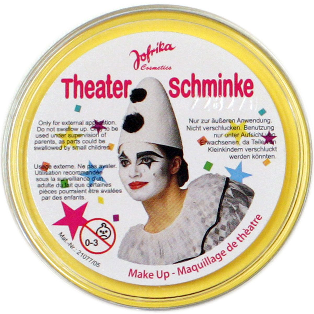 Profi Theaterschminke gelb - 1