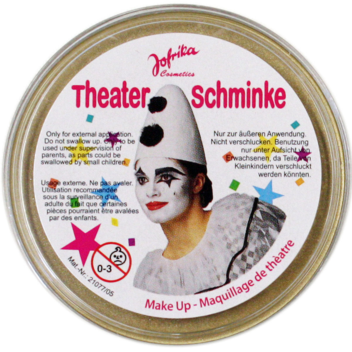Profi Theaterschminke gold - 1