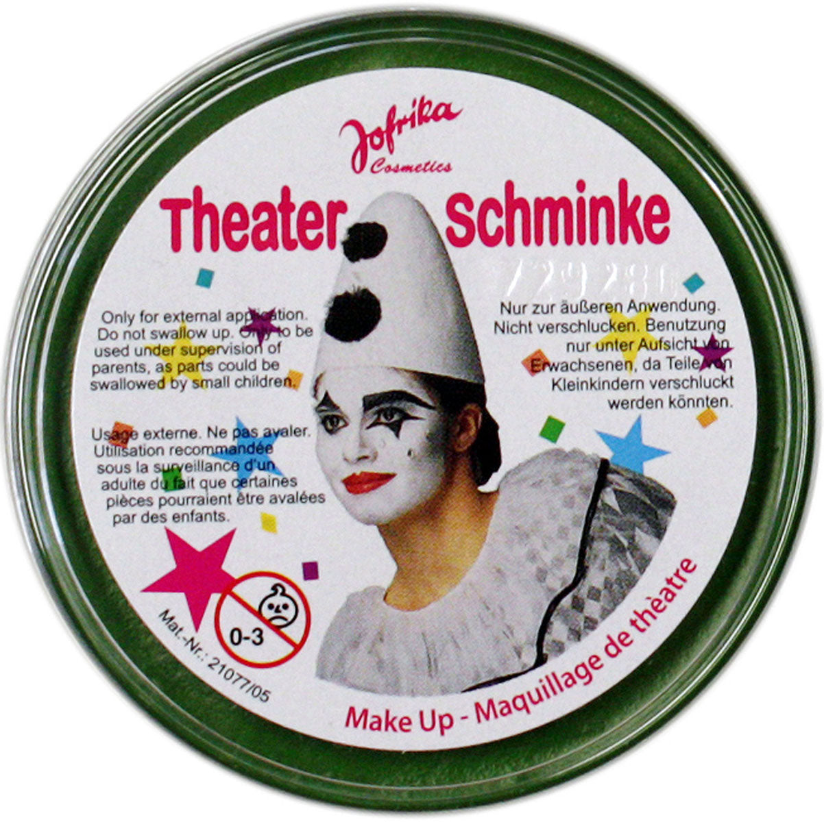 Profi Theaterschminke grün - 1
