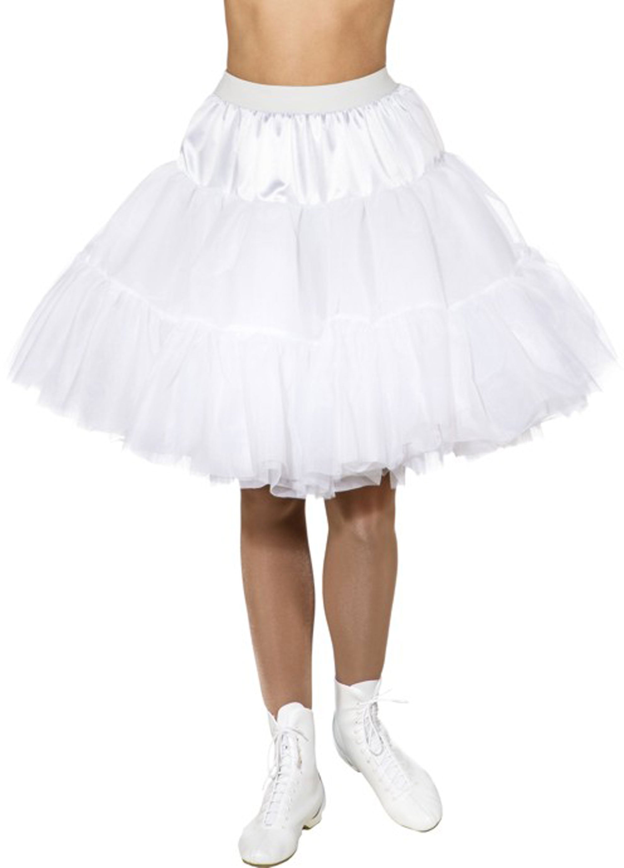 Rock\'n\'Roll Petticoat Weiß - 1
