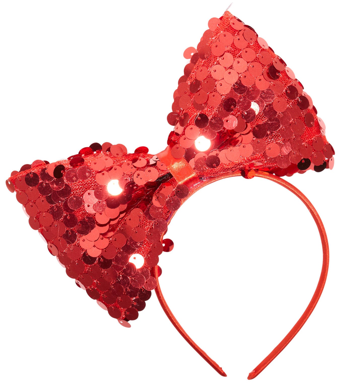 Rosalie Pailletten Haarreif mit Schleife - 1