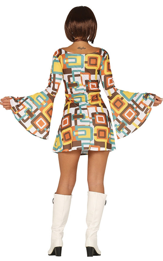 70er Jahre Disco Kleid Angie - 2