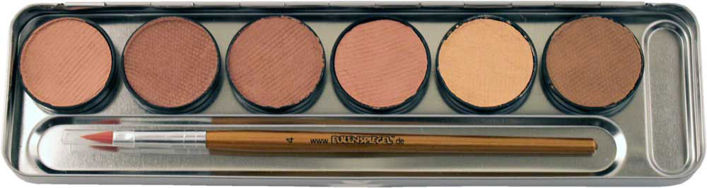 Schmink Palette 6 Hautfarben - 2